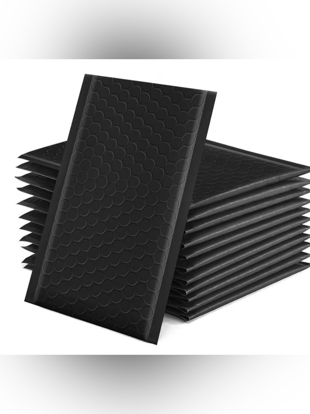 Black Bubble Mailers - 15 ct